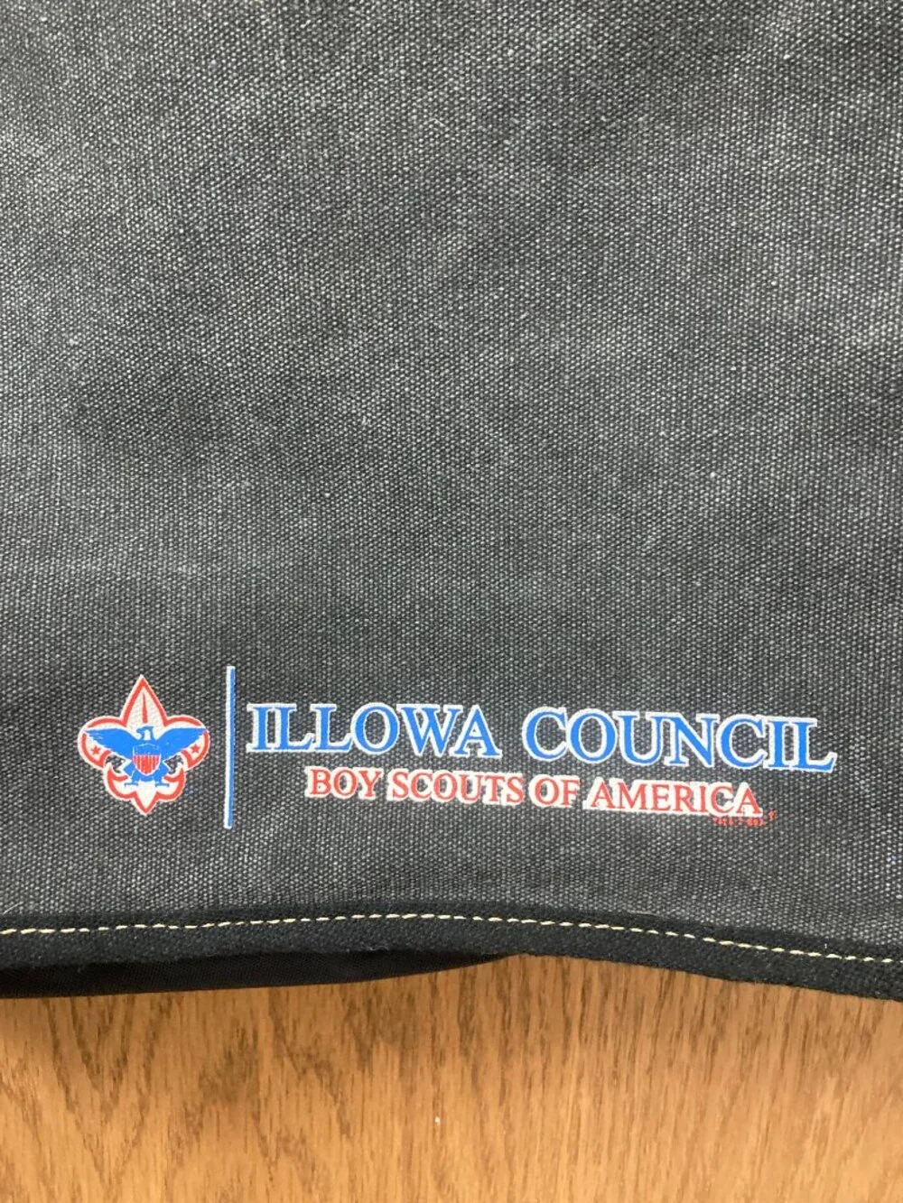 Boy Scouts of America Illinois Iowa Quad Cities Council Canvas Messenger Bag